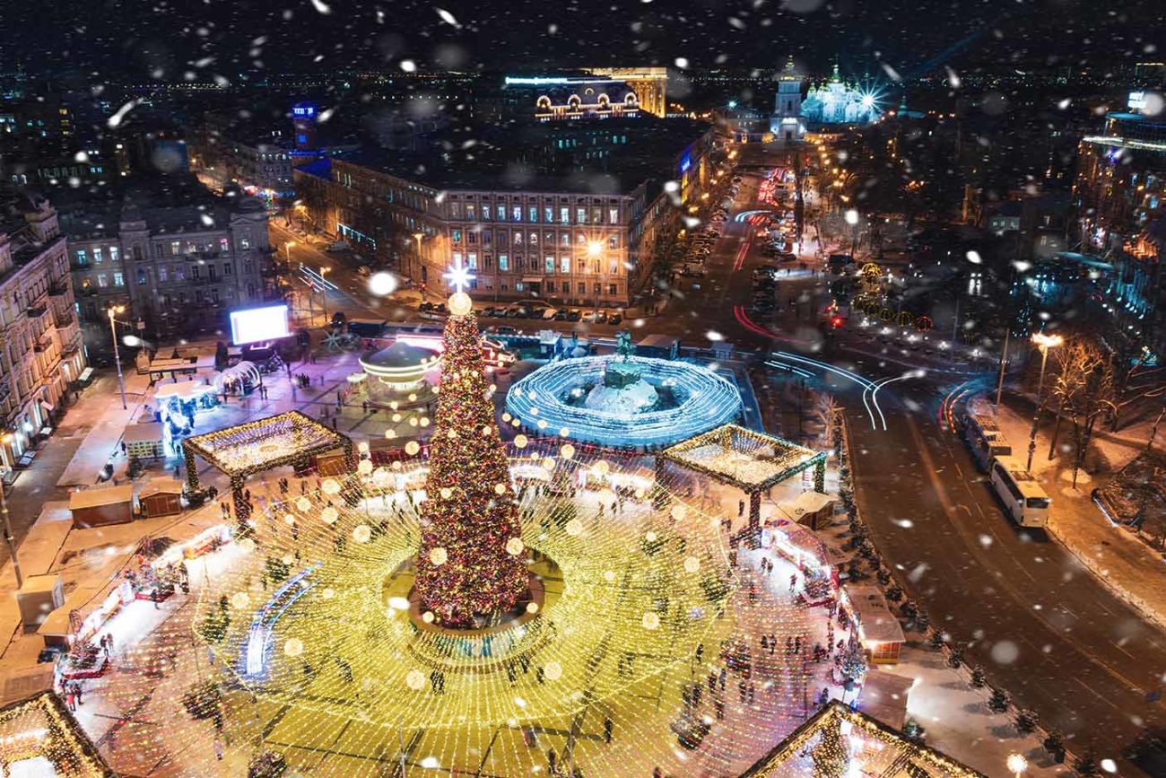 Kiev, european capital of chrsitmas